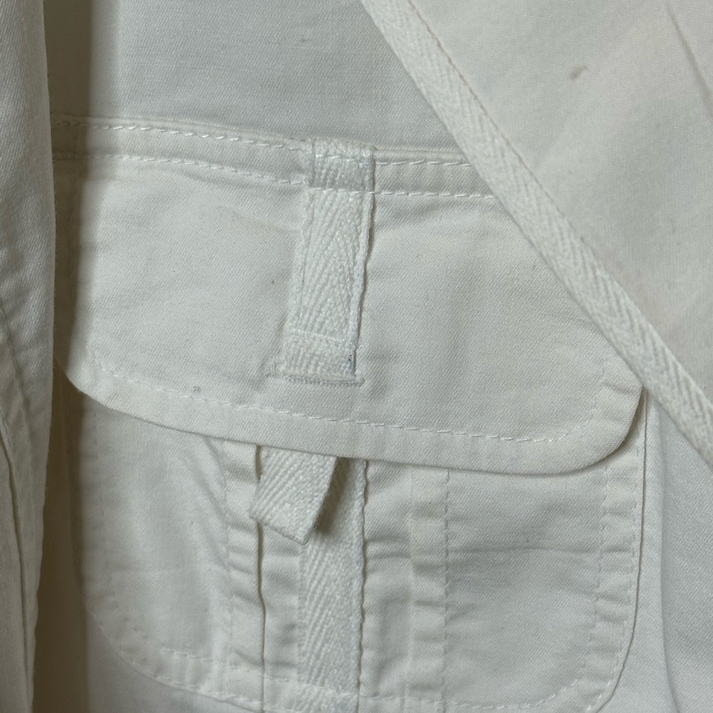 Chicos white button front Jacket. Size 2 - image 5
